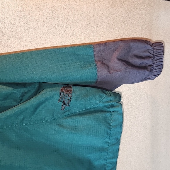 The Northface original Windbreaker Men's Medium Vintage Pullover Half Zip Green - Picture 2 of 10